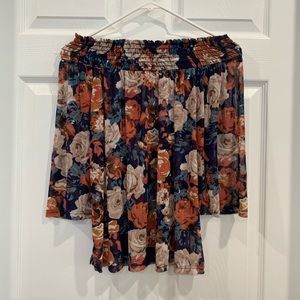 POTTER’S POT floral sheer blouse